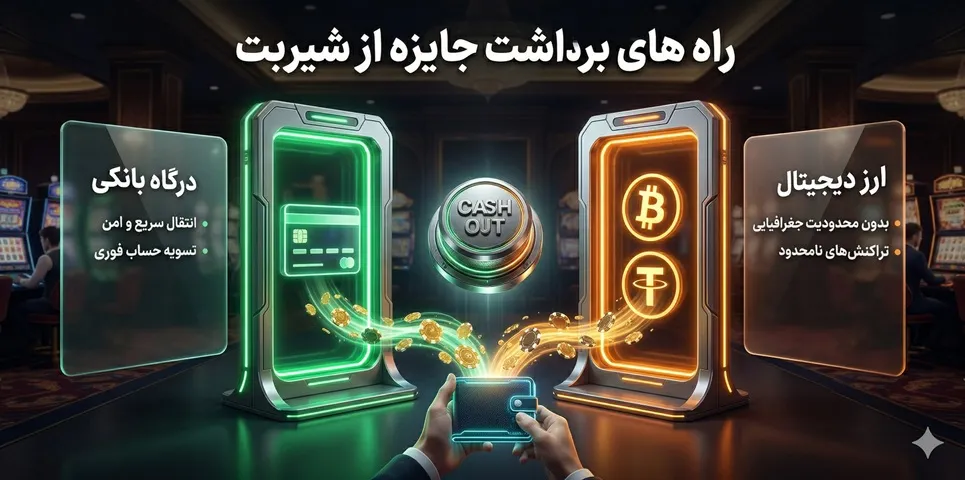 راه های برداشت جایزه از شیربت